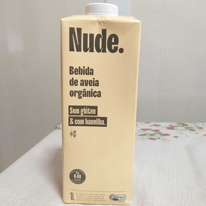 photo of Nude Bebida de Aveia Sabor Baunilha shared by @andersonfcosta on  15 Jul 2021 - review