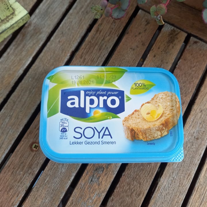 photo of Alpro Soya butter shared by @elliefromgermany on  31 Aug 2021 - review