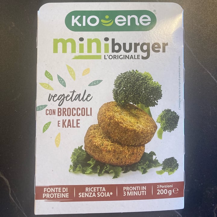 photo of Kioene Burger vegetali con broccoli e kale shared by @alessiaaap on  31 Aug 2022 - review