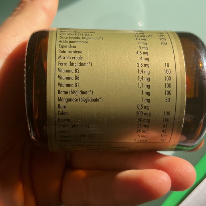 review photo of Solgar Multinutrients shared by @elisarossi on 07 Apr 2022 - review