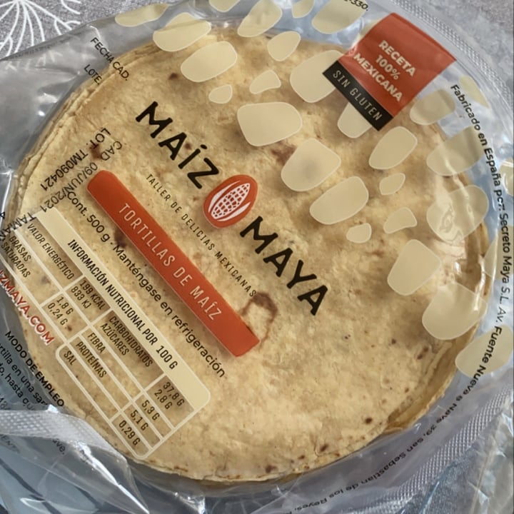 photo of Taste of America Tortillas de maiz shared by @cassruiz on  17 Apr 2021 - review