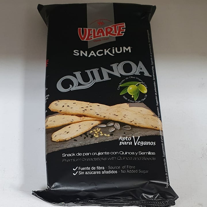 photo of Velarte Snacks de Quinoa shared by @mariencd on  17 Oct 2020 - review