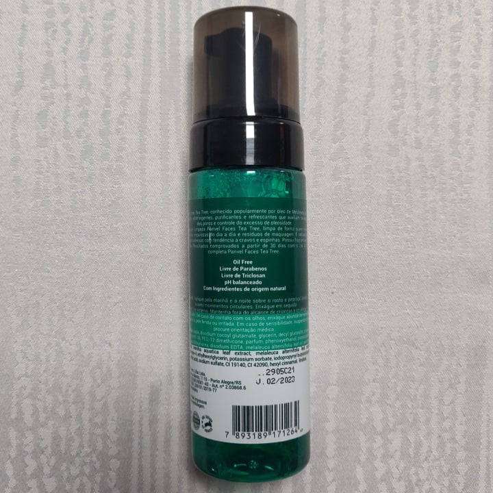 review photo of Panvel Faces Tea Tree Espuma de Limpeza shared by @acamilapires on 20 Jul 2021 - review