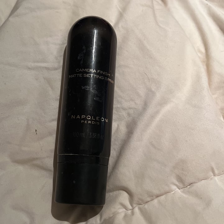 review photo of Napoleon Perdis Camera Finish Matte Setting Spray shared by @missmeaganlouise on 19 Oct 2022 - review