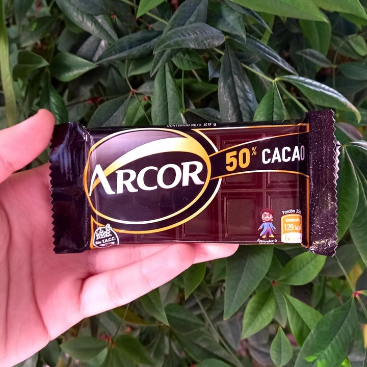 photo of Arcor Chocolate 50% Cacao shared by @veggiecocina on  15 Dec 2020 - review