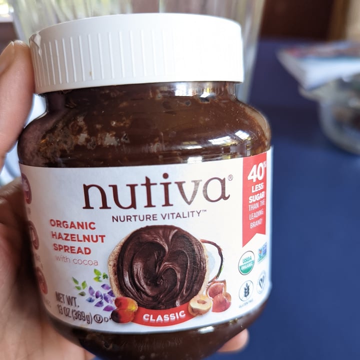 photo of Nutiva Classic Organic Hazelnut Spread shared by @breezeharper on  17 May 2022 - review