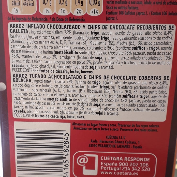 photo of Cuétara Choco Flakes shared by @alicevegan on  07 Jul 2020 - review