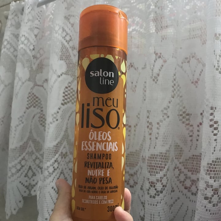photo of Salon line Shampoo liso argan shared by @thaismazzini on  21 Jul 2021 - review