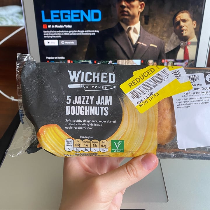 review photo of Wicked Jazzy Jam Doughnuts shared by @rebeccasechi on 02 Jun 2022 - review
