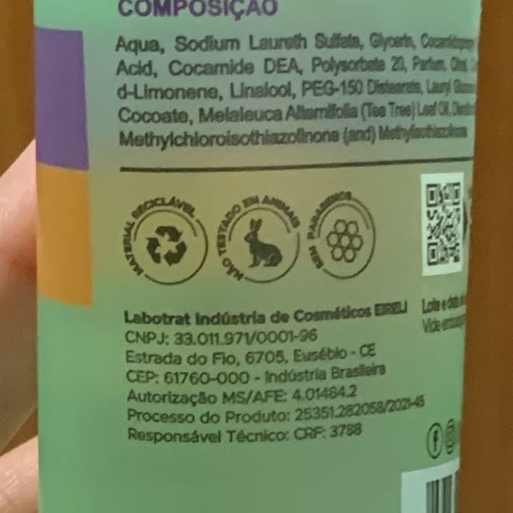 photo of Labotrat Cosméticos Sabonete shared by @danusa on  29 May 2022 - review