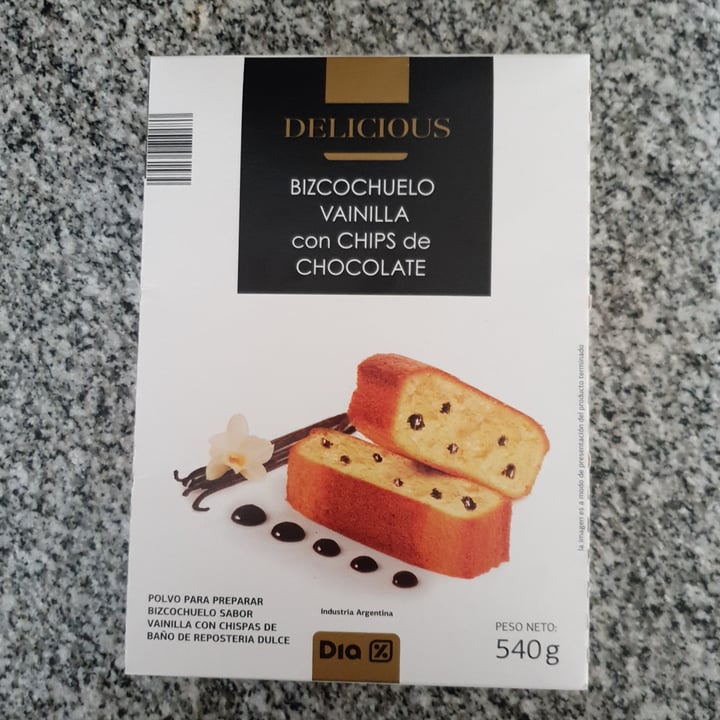 review photo of Dia% Bizcochuelo de vainilla con chips shared by @mavimang on 17 Nov 2020 - review