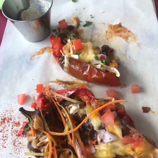 Foto del plato “Sweet Red Peppers (Vegan)”