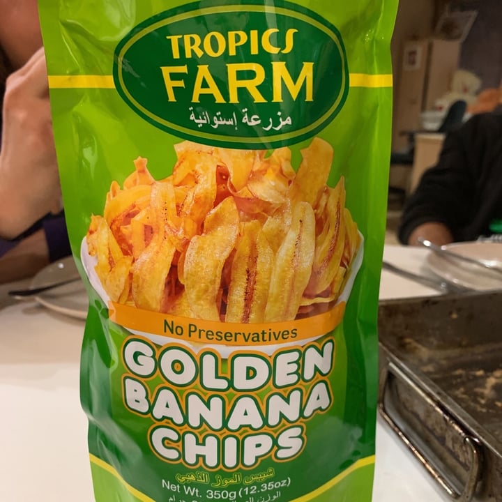 photo of Tropics Farm Golden Banana Chips shared by @nirkalush on  14 Feb 2020 - review