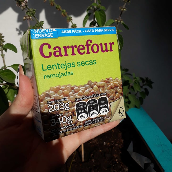 review photo of Carrefour Lentejas secas remojadas shared by @c3cii on 22 Sep 2020 - review