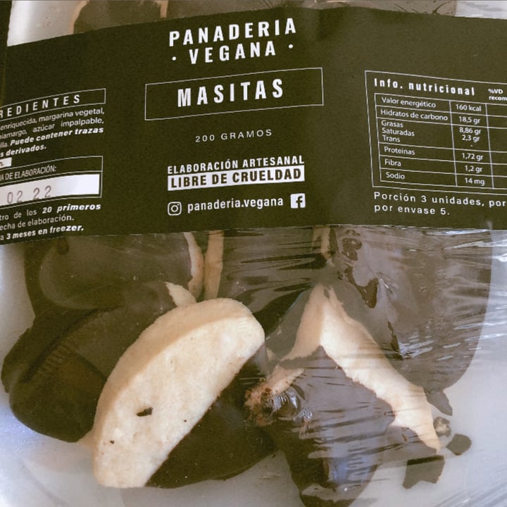 photo of Panadería vegana Masitas Con Chocolate shared by @milagrosagus on  26 Feb 2022 - review