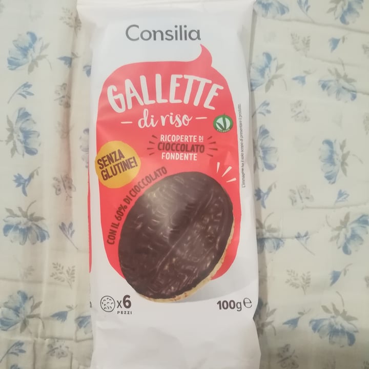 photo of Consilia Gallette di riso con cioccolato fondente shared by @catodo on  27 Feb 2022 - review