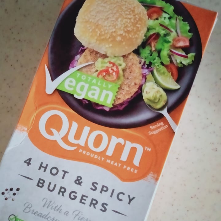 Quorn Vegan Hot & Spicy Burgers Review | abillion