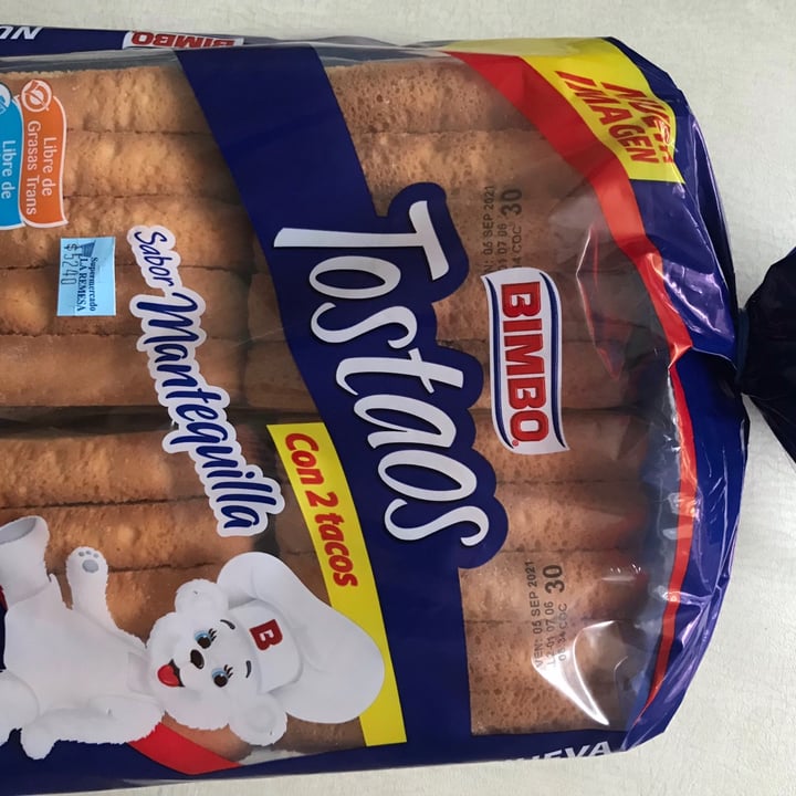 review photo of Bimbo Tostaos Bimbo, Sabor Mantequilla shared by @jhotananan on 24 Jun 2021 - review