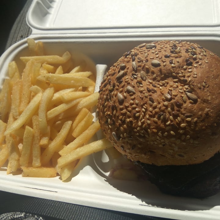 photo of The Fussy Vegan Seitan Rib Burger shared by @shanhart on  21 Jul 2020 - review