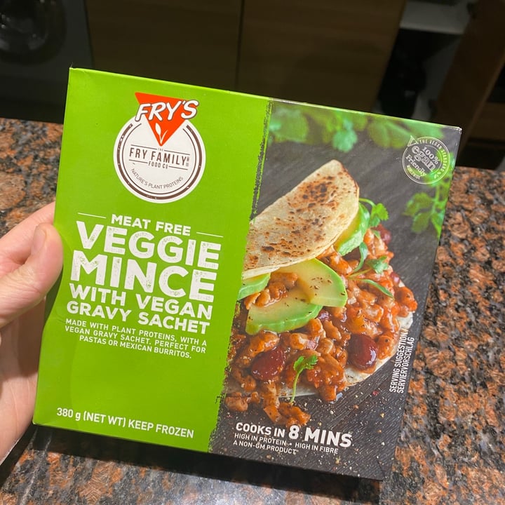 photo of Fry's Family Food Veggie Mince with Vegan Gravy Sachet shared by @giasays on  07 Jun 2020 - review