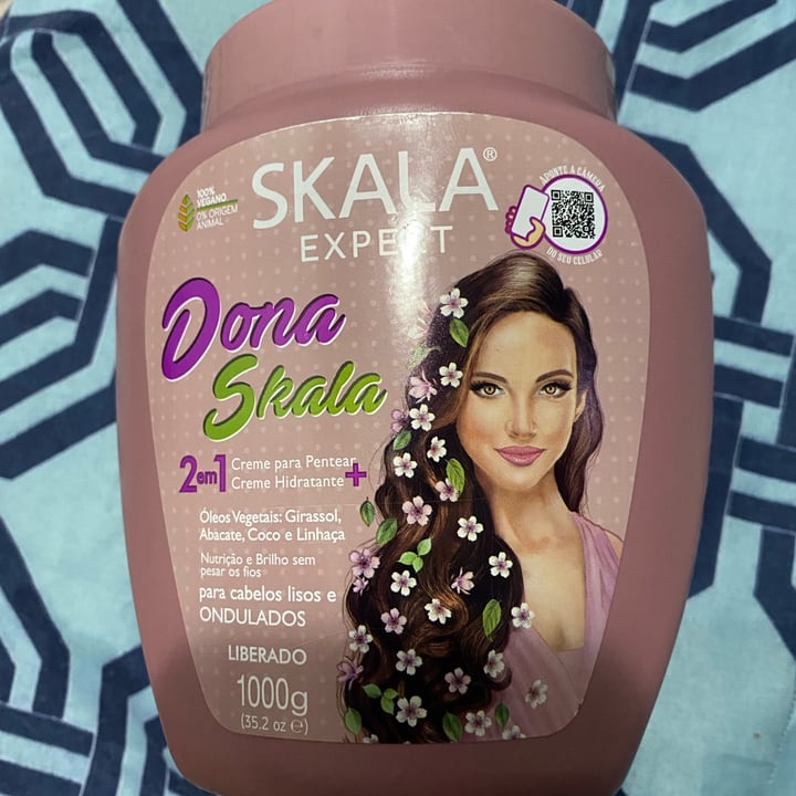 photo of Skala Creme para pentear shared by @flavyaalves on  14 Feb 2022 - review