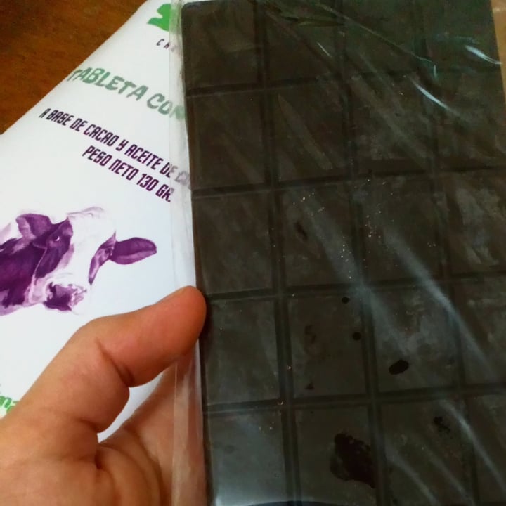 photo of Daluvegan Tableta de chocolate con almendras shared by @cardel on  17 Sep 2020 - review