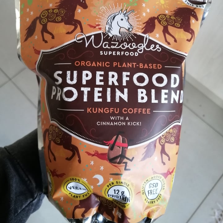 photo of Wazoogles Superfood Superfood Protein  Blend Kungfu Coffee shared by @maracetta on  24 Aug 2021 - review