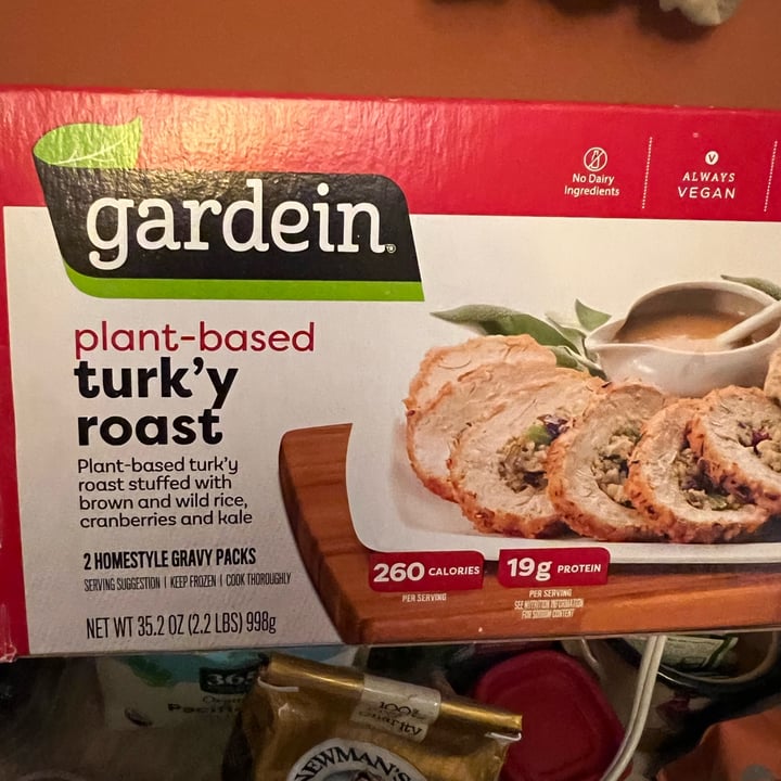 photo of Gardein Turk'y Roast shared by @allycat38 on  24 Dec 2022 - review