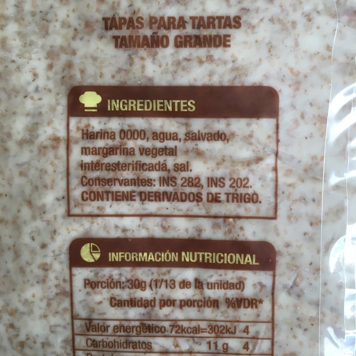 photo of Mendia Tapa De Tarta Integral shared by @row on  14 Sep 2021 - review