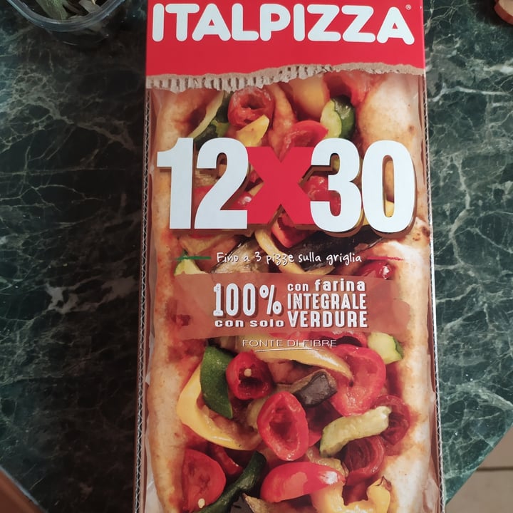 photo of Italpizza pizza con farina integrale e verdure shared by @verveine on  22 Jan 2022 - review