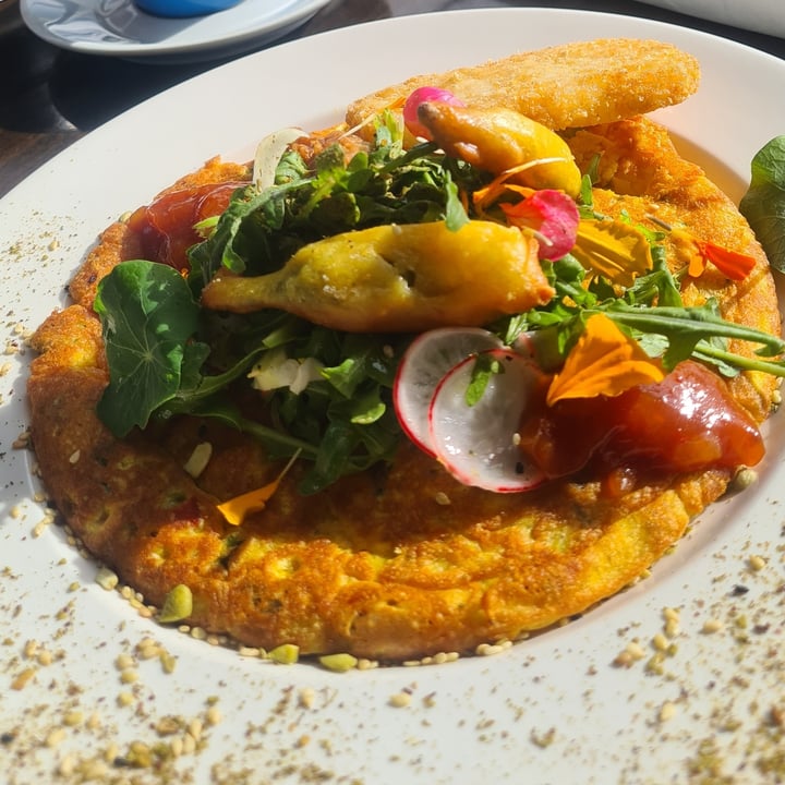 photo of Alamanda Cafe & Bistro Chickpea omelette shared by @amandaabdo on  17 Sep 2021 - review