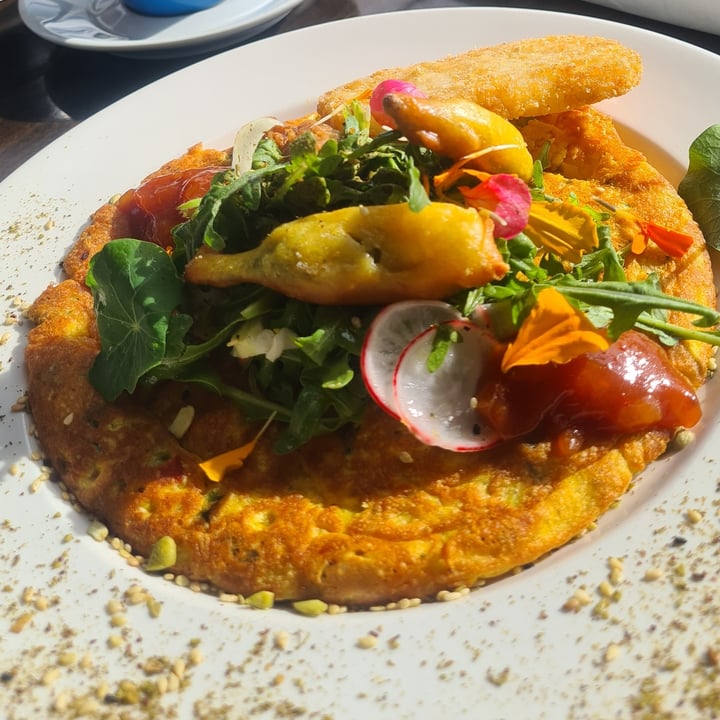 review photo of Alamanda Cafe & Bistro Chickpea omelette shared by @amandaabdo on 17 Sep 2021 - review