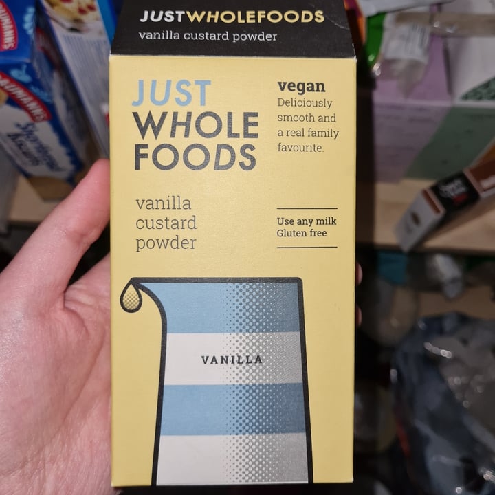 photo of Just Wholefoods Vanilla Custard Powder shared by @gloomyvegan on  24 May 2021 - review