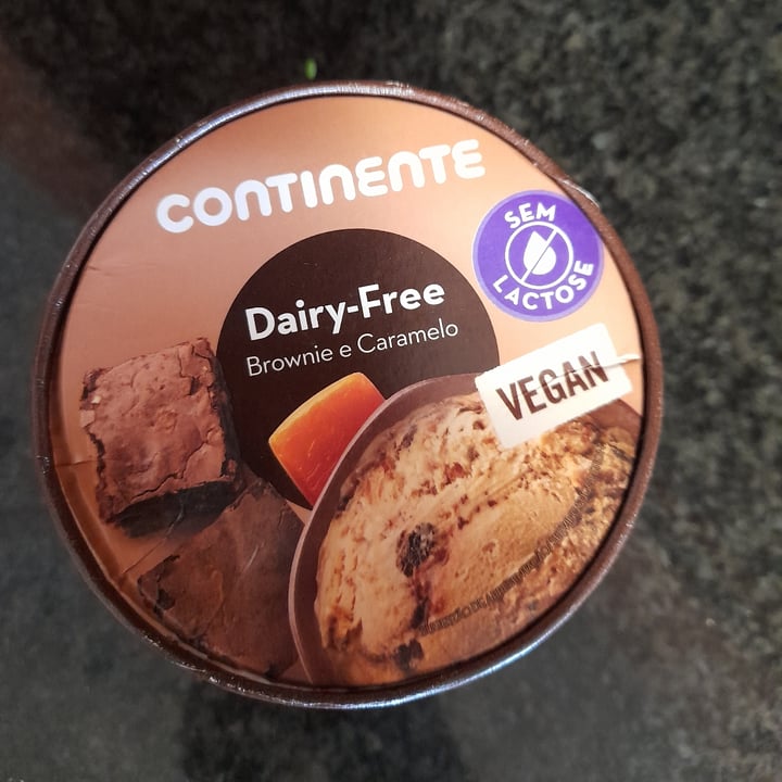 review photo of Continente Dairy-Free Brownie E Caramelo shared by @andreiapaula on 10 Aug 2022 - review