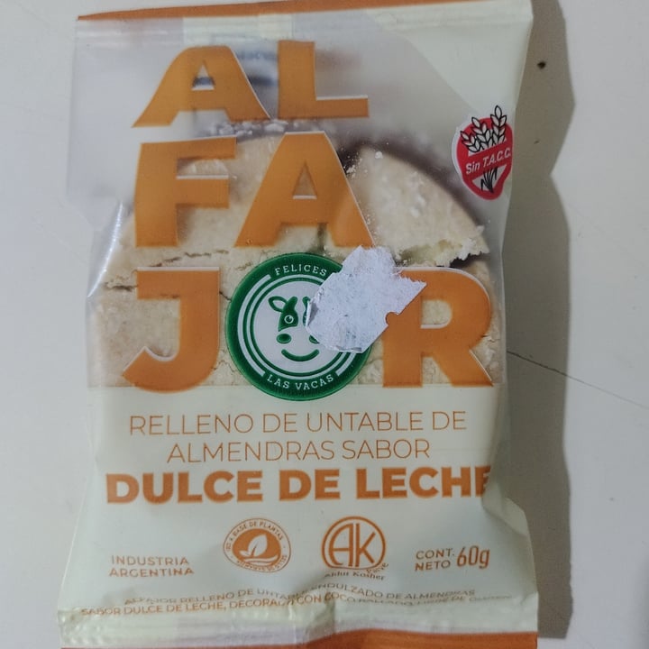 photo of Felices Las Vacas Alfajor de maicena sin tacc shared by @aldana1997 on  02 Sep 2022 - review