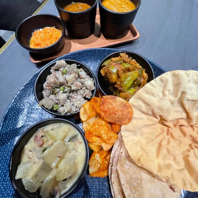 Foto do prato “Vege Platter”