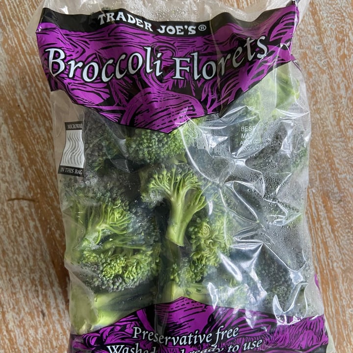 Trader Joe's Organic broccoli florets Review abillion