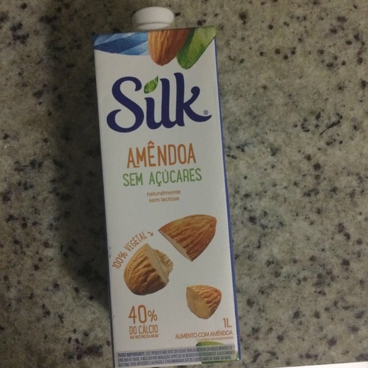 review photo of Silk Leite de amêndoas sem açúcares shared by @mgabrielsilveira on 19 Jul 2021 - review