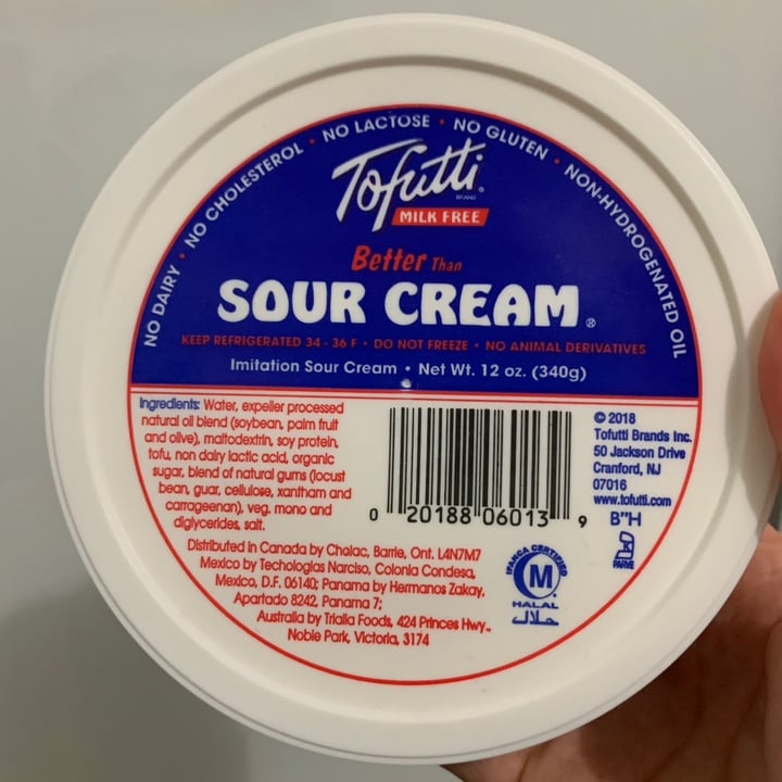 photo of Tofutti Better than Sour Cream shared by @lilinomada on  19 May 2021 - review