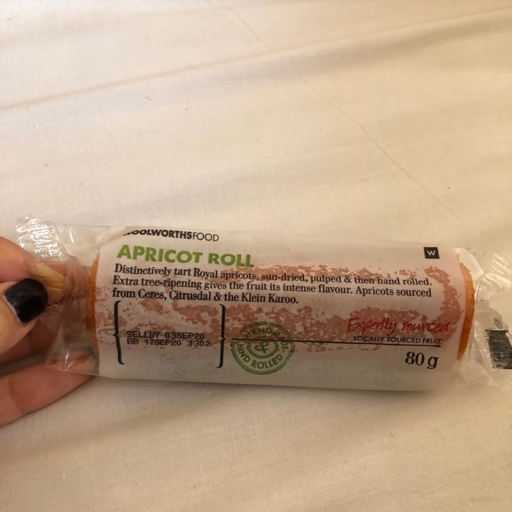 photo of Woolworths Food Apricot Roll shared by @sagittariuskitty on  12 Jun 2020 - review