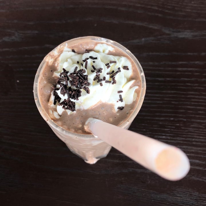 photo of Asher's Corner Cafe @ Ashers Farm Sanctuary Cookie Monster Milkshake shared by @jethrotait on  20 Feb 2021 - review