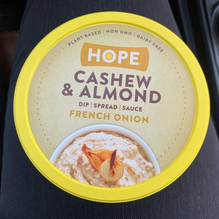 photo of HOPE Foods French Onion Cashew And Almond Dip shared by @allhess on  24 Jun 2022 - review