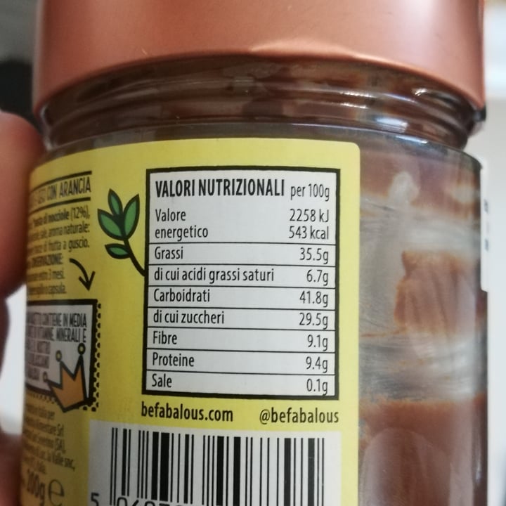 photo of Fabalous Organic Hazelnut and Cocoa Spread shared by @littlepoppyseed on  23 Jan 2023 - review