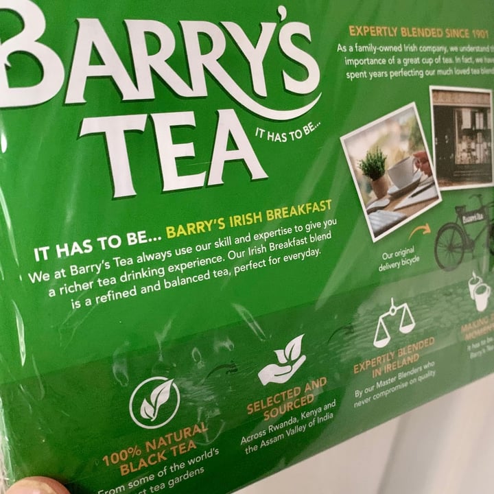 photo of Barry’s Tea Irish Breakfast shared by @selene00 on  01 Jul 2021 - review