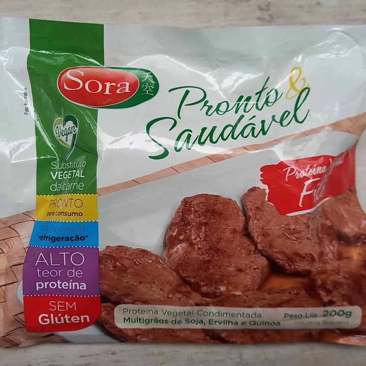 photo of Sora Filé de proteina vegetal shared by @etrtomaz on  17 Apr 2022 - review