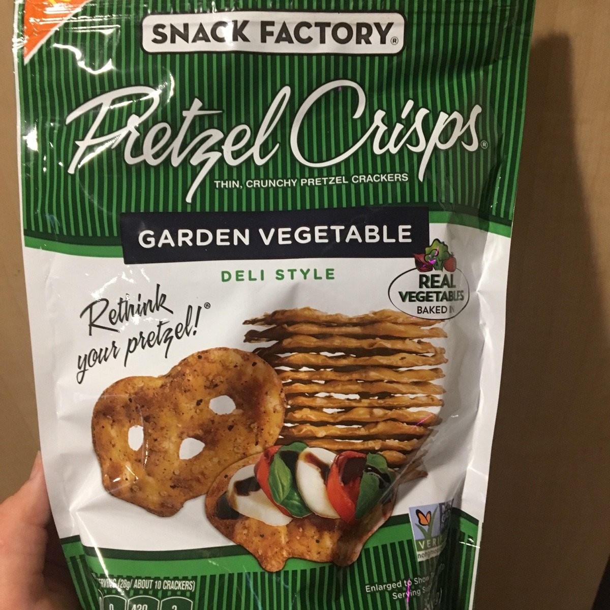 Snack Factory Pretzel Crisps Garden Vegetable Reviews abillion
