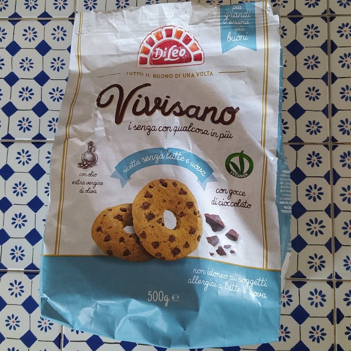 photo of Di Leo Vivisano
biscotti vegan con gocce di cioccolato shared by @aiaggrm on  01 Nov 2022 - review