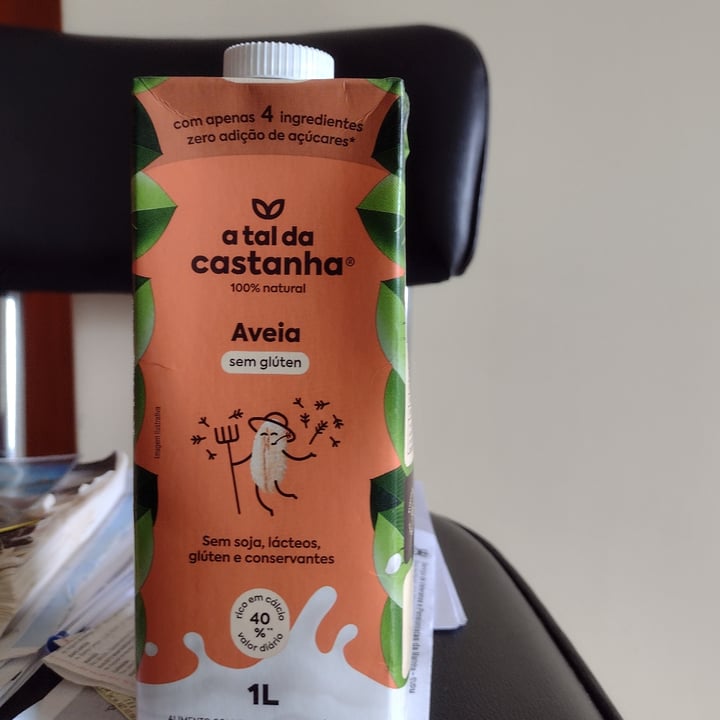 photo of A Tal da Castanha leite de aveia shared by @iravegan on  02 Jun 2022 - review