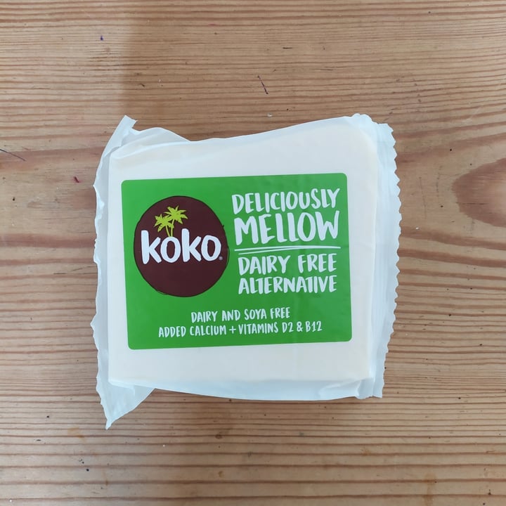 review photo of Koko Dairy Free Mellow Cheddar shared by @elloakes on 29 May 2020 - review
