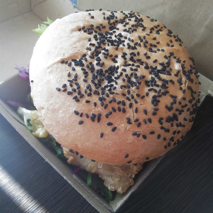 photo of Euro Kitchen The Katsu Burger shared by @veganadam on  29 May 2020 - review